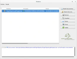 Documento firmado con Sinadura Documento firmado con Sinadura