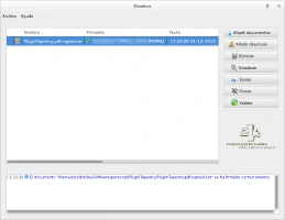 Documento firmado con Sinadura Documento firmado con Sinadura