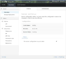 Consola de administración Consola de administración