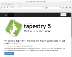 Aplicación en el navegador Aplicación en el navegador