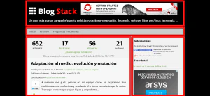 Plantilla de Blog Stack