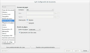 Tipografías, LyX Tipografías, LyX