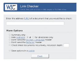 W3C Link Checker