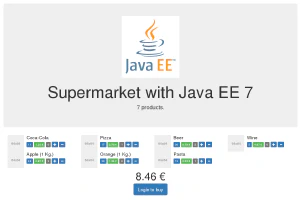 Supermarket con Java EE 7