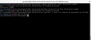 Múltiples comandos en la misma línea Múltiples comandos en la misma línea
