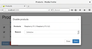 Modal solicitando información adicional Modal solicitando información adicional