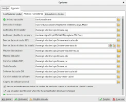 Configuración de QMC2