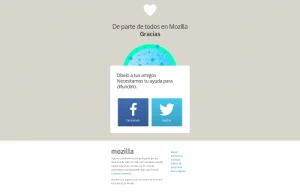 Donación Mozilla