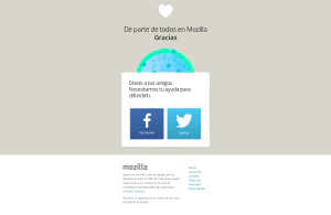 Donación Mozilla