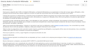 Donación Wikipedia Donación Wikipedia