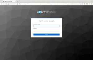 Inicio de sesión en Keycloak