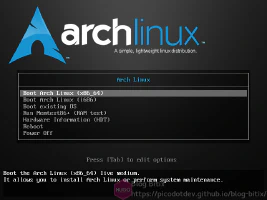 Instalador de Arch Linux (1) Instalador de Arch Linux (1)