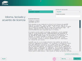 Instalador de openSUSE