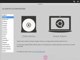 Instalador de Xubuntu Instalador de Xubuntu