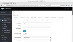 Keycloak client Keycloak client