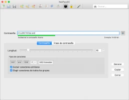 Nueva contraseña Nueva contraseña