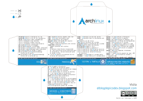 Arch Linux cheat cube