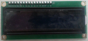 Display LCD 16 columnas y 2 filas