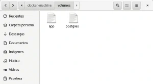 Archivos de volúmenes en el sistema de archivos del host Archivos de volúmenes en el sistema de archivos del host