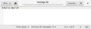 Contenido del archivo message.txt