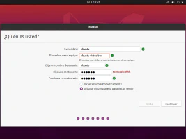 Instalación de Ubuntu