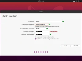 Instalación de Ubuntu