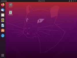 Ubuntu 20.04 con entorno de escritorio GNOME