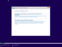 Windows 10 installation