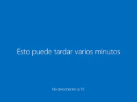 Primer inicio de sesión en Windows 10