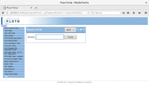 Página de preferencias del portlet Página de preferencias del portlet