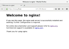 Sitio web con certificado de Let's Encrypt