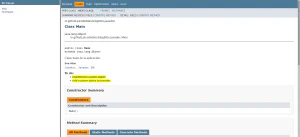 Contenido del taglet todo en el javadoc Contenido del taglet todo en el javadoc