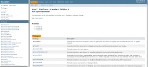 Documentación Javadoc del JDK Documentación Javadoc del JDK