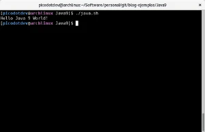 Hola Mundo con Java 9 Hola Mundo con Java 9