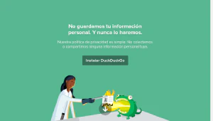 No guardamos tu información personal