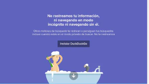 No rastreamos tu información