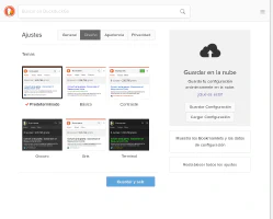 Opciones diseño Opciones diseño