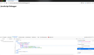 JavaScript Debugger