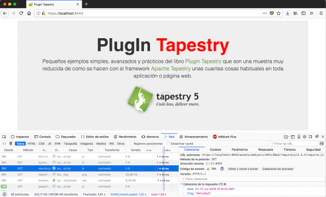 Apache Tapestry con Webjars