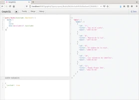 Consulta con directiva include