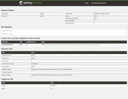 Cluster del servicio de registro y descubrimiento