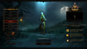 Personaje de clase monje Personaje de clase monje