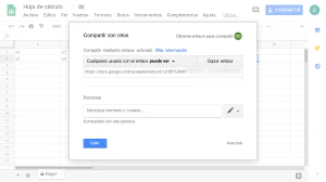 Compartir documento en Google Drive