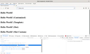 Web Components Web Components