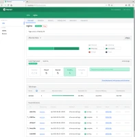 Después del proceso de despliegue rolling update en Nomad
