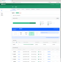 Durante el proceso de despliegue rolling update en Nomad Durante el proceso de despliegue rolling update en Nomad