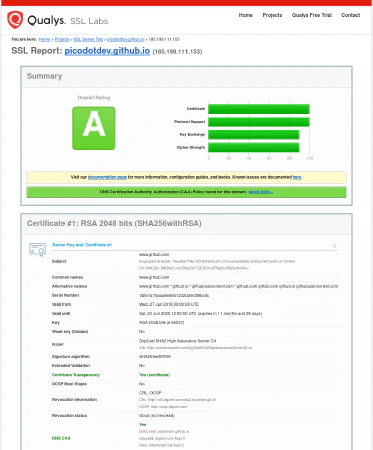 Informe de seguridad TLS