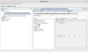 Instrumentalización de un MBean en VisualVM