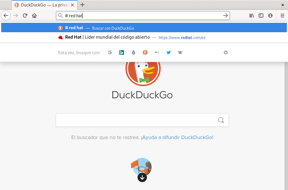 Buscar en el historial desde la barra de direcciones inteligente de Firefox