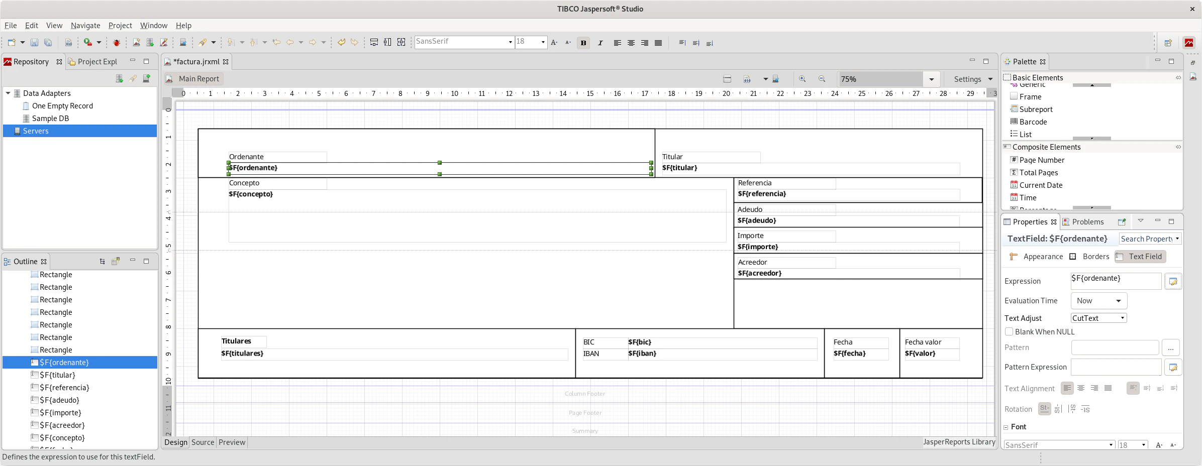 Generar documentos, informes y facturas en formato PDF con JasperReports y Java